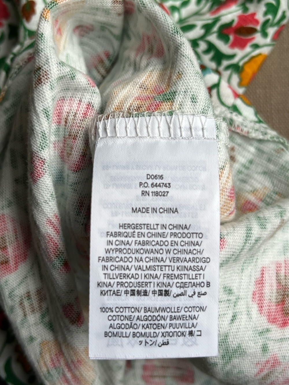 Boden Sleeveless Cotton Jersey Shift Dress in Enchanted Bloom Pattern NEW - Picture 6 of 7